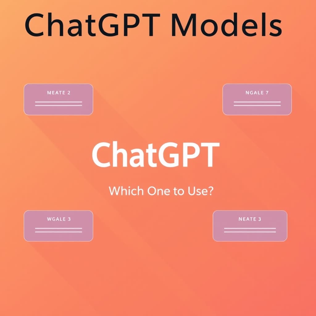 ChatGPT Models: Which One to Use (2026 Guide)