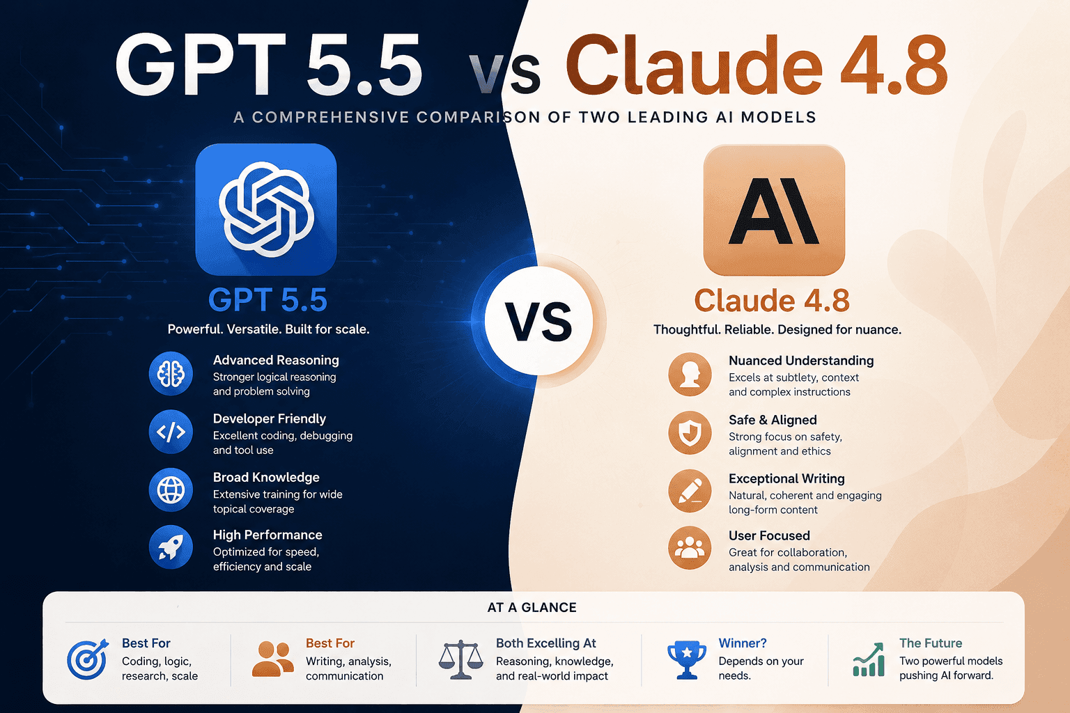 GPT-5.5 vs Claude Opus 4.8: Which AI Model Wins in 2026?